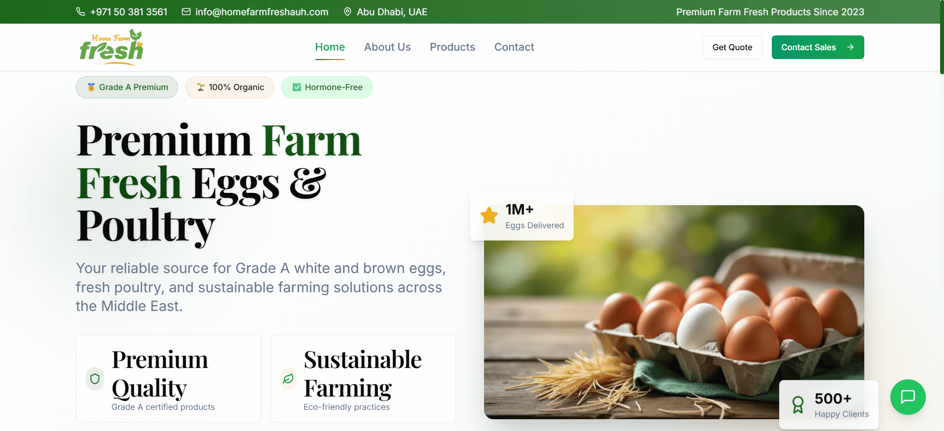 Home Farm Fresh project preview